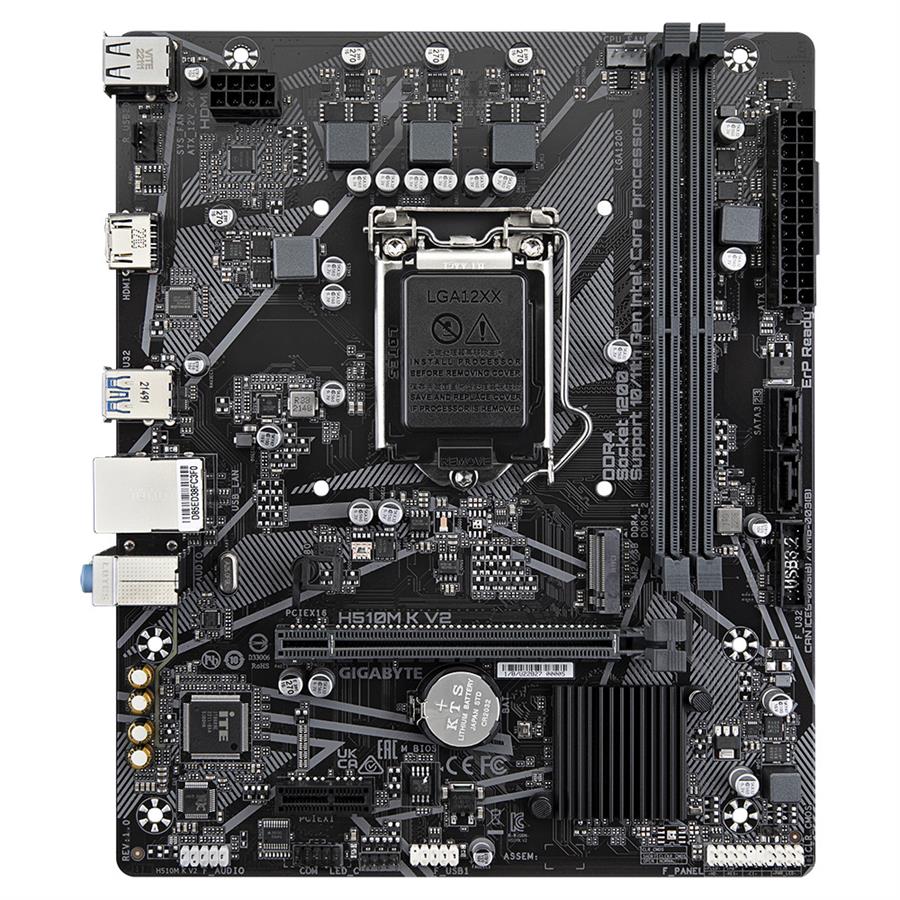 Motherboard GIGABYTE S1200 H510M K V2 DDR4 BOX M-ATX