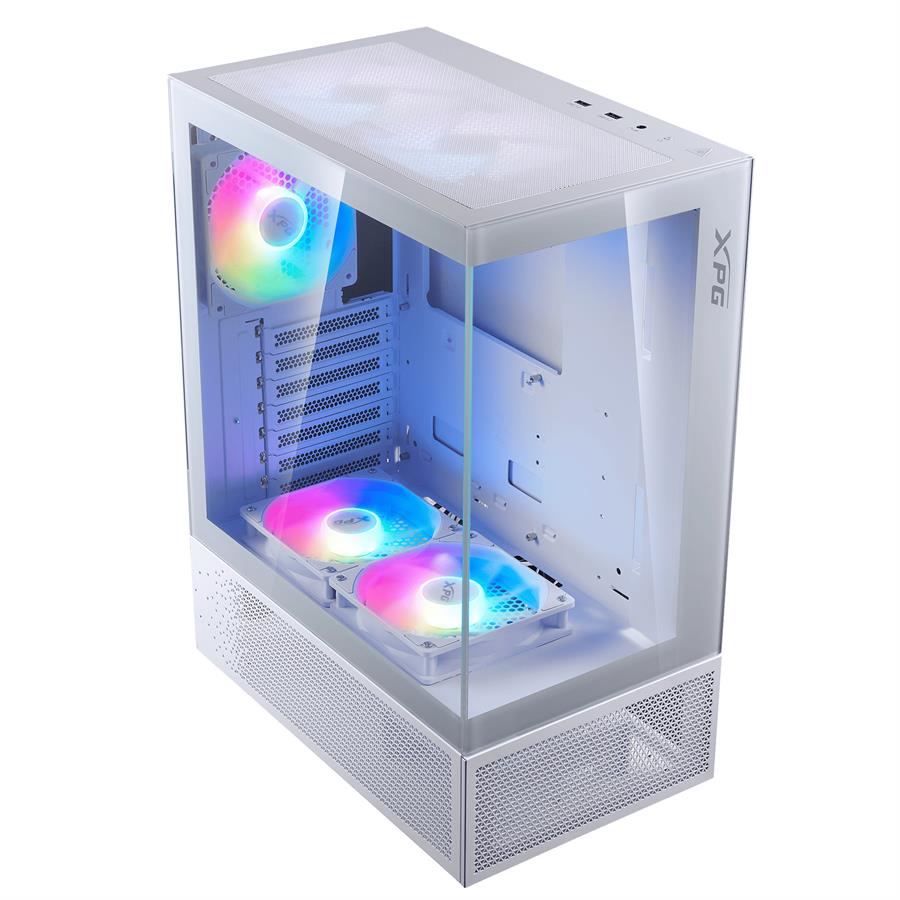 Gabinete XPG INVADER X MINI BLANCO FAN ARGB X5