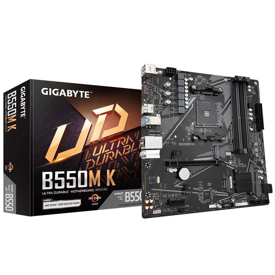 Motherboard GIGABYTE B550M K AM4 DDR4