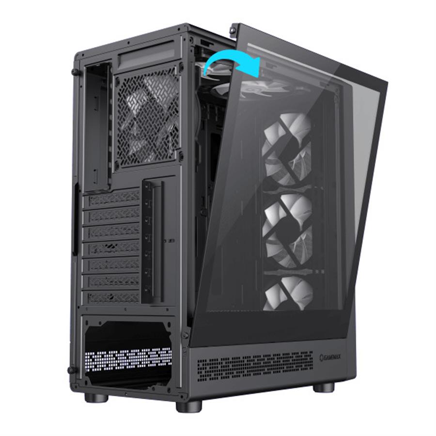 Gabinete GAMEMAX STORM 2 AB 6 FANS ARGB ATX
