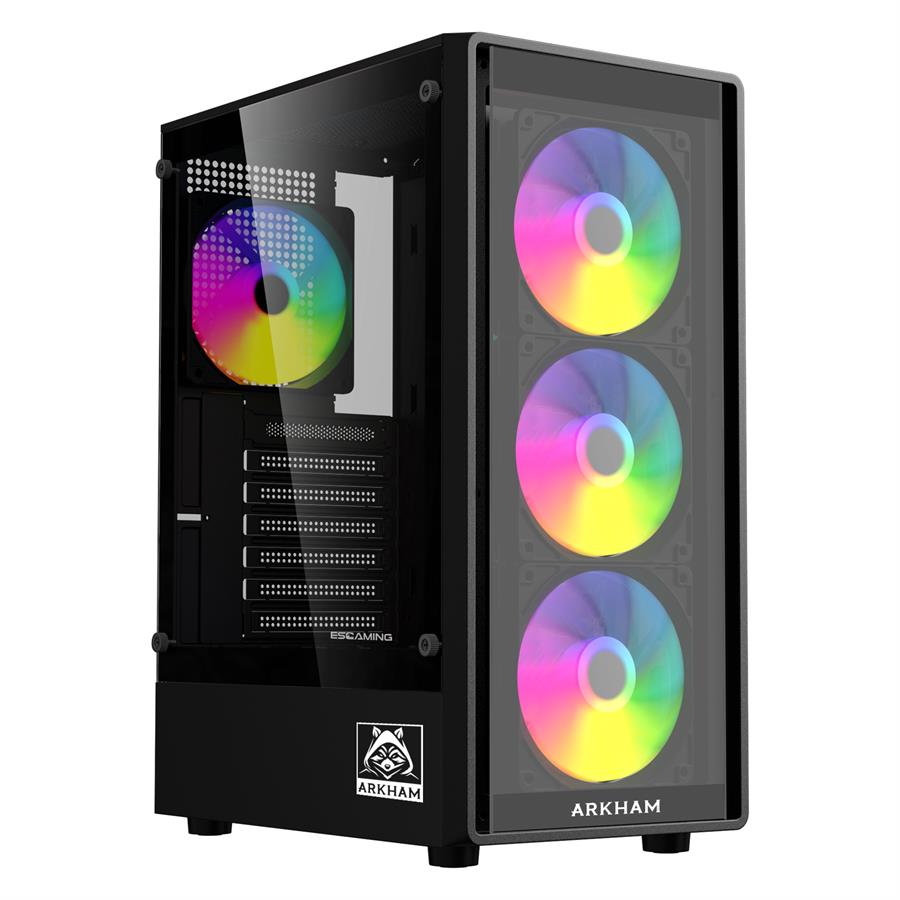 Gabinete ARKHAM CANCRI ECO 4 FANS ARGB ATX