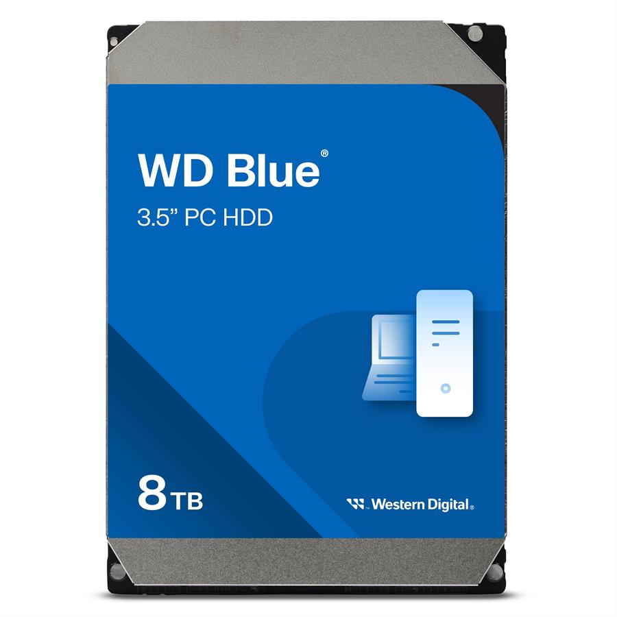 Disco Duro HDD 8TB WD BLUE 3.5 SATA 5640RPM 256MB
