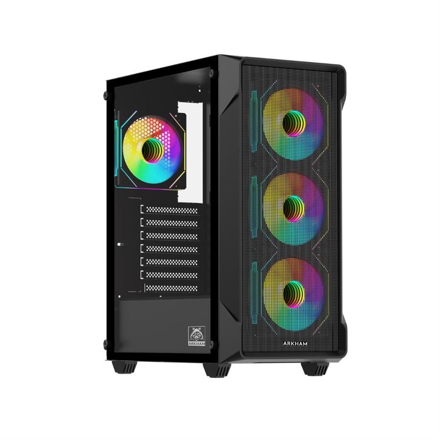 Gabinete ARKHAM VORUS 4*FAN ARGB ATX