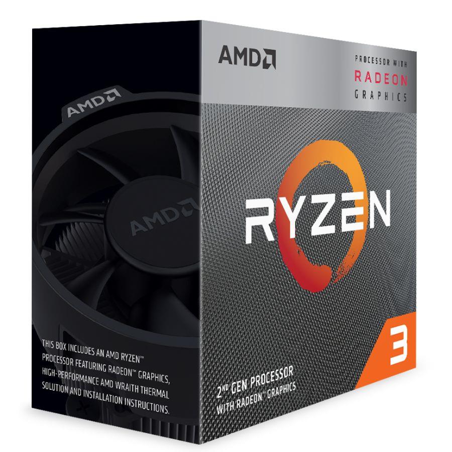 Procesador AMD RYZEN 3 3200G AM4 65W 3.6GHZ