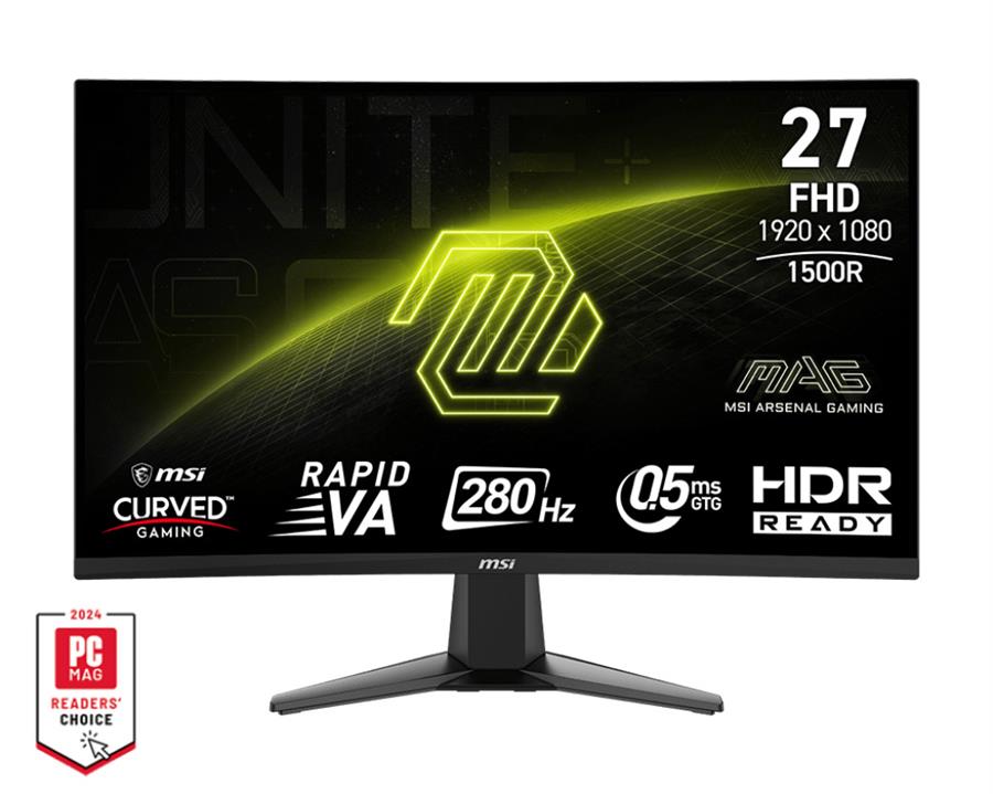 Monitor MSI CURVO 27" MAG 276CXF 280HZ