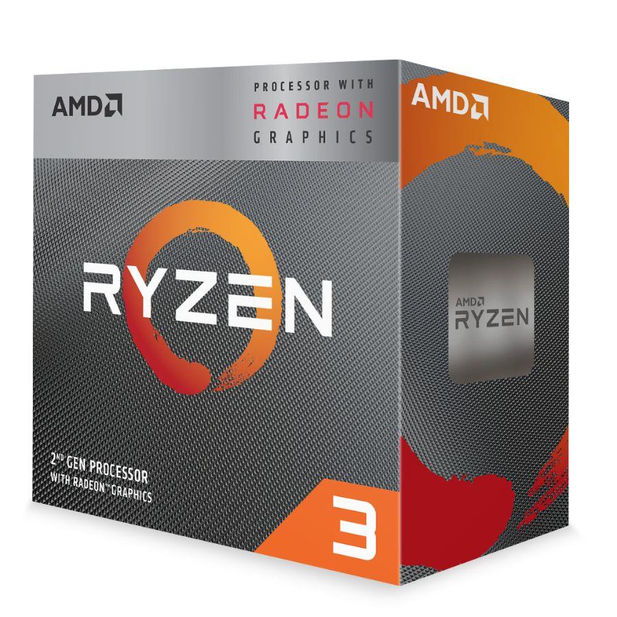 Procesador AMD RYZEN 3 3200G AM4 65W 3.6GHZ