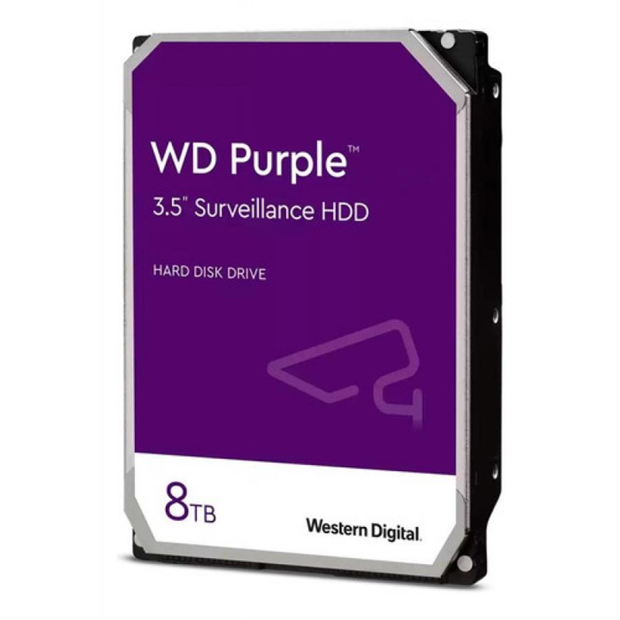 Disco Duro HDD 8TB WD PURPLE 3.5 SATA CCTV