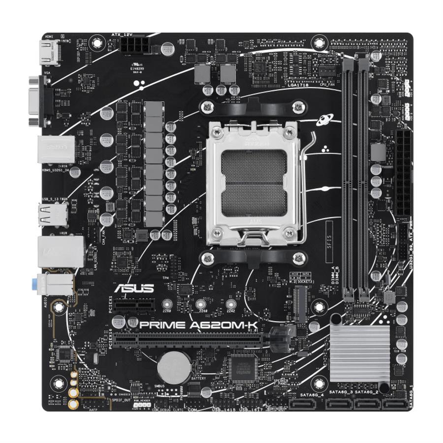 Motherboard ASUS AM5 PRIME A620M-K BOX DDR5 M-ATX